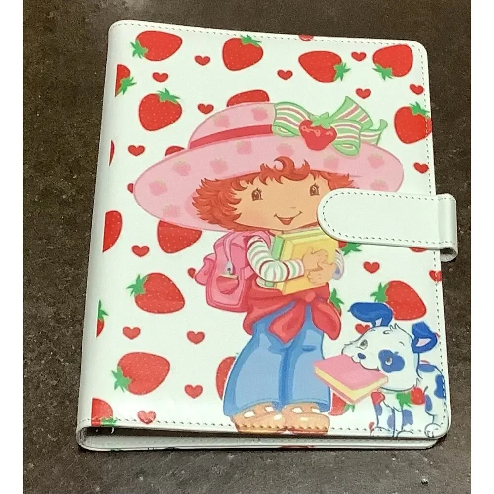 Strawberry Shortcake Friends A5 Binder w/ Printed Stationery paper & Tote
